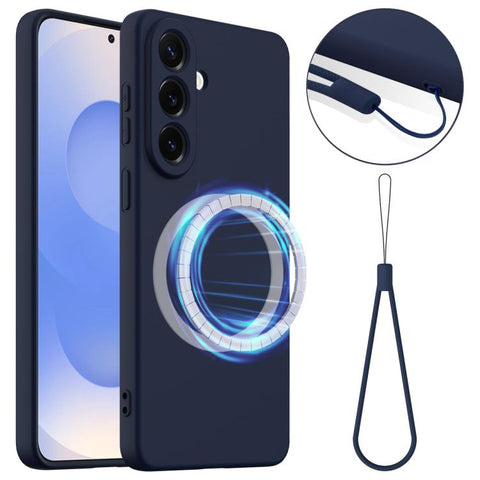 Shockproof Silicone Magsafe Phone Case, For Galaxy A27 5G / M47 / F70 Pro, For Galaxy A17 / F17 / M17 / A18, For Samsung Galaxy A57 5G, For Samsung Galaxy A37 5G, For Samsung Galaxy A36 / A56 5G, For Samsung Galaxy A26 5G, For Samsung Galaxy A16 4G / 5...