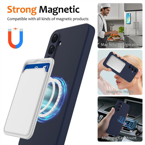 Shockproof Silicone Magsafe Phone Case, For Galaxy A27 5G / M47 / F70 Pro, For Galaxy A17 / F17 / M17 / A18, For Samsung Galaxy A57 5G, For Samsung Galaxy A37 5G, For Samsung Galaxy A36 / A56 5G, For Samsung Galaxy A26 5G, For Samsung Galaxy A16 4G / 5...
