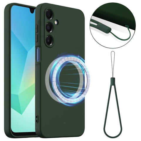 Shockproof Silicone Magsafe Phone Case, For Galaxy A27 5G / M47 / F70 Pro, For Galaxy A17 / F17 / M17 / A18, For Samsung Galaxy A57 5G, For Samsung Galaxy A37 5G, For Samsung Galaxy A36 / A56 5G, For Samsung Galaxy A26 5G, For Samsung Galaxy A16 4G / 5...