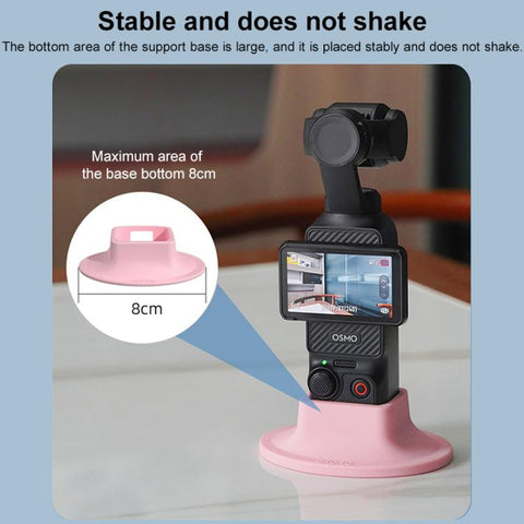BRDRC Silicone Desktop Base Bracket, For DJI OSMO Pocket 3