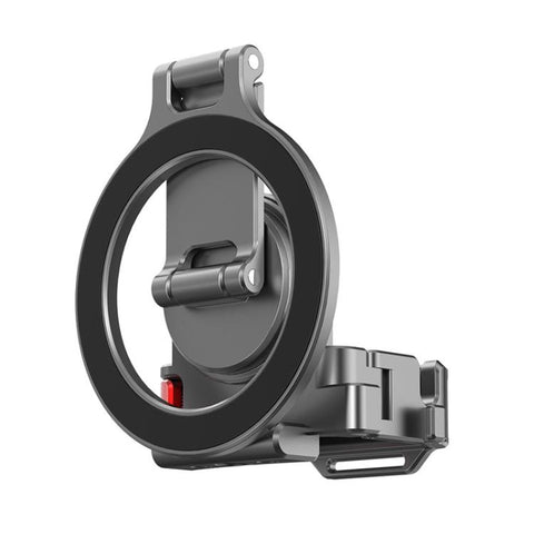 BRDRC Smartphone Teleprompter Stand Desktop Clamp Cold Shoe Extension Mount, For DJI Osmo Pocket 3 Dark Grey