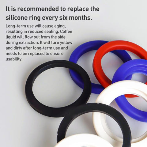 Silicone Gasket Coffee Machines Grouphead, For E61 8.5mm, For E61 8mm, For Sunbeam 13mm, For Breville 9 Series 9mm, For WPM 12mm, For Nuova 8mm, For Rancilio 8.5mm