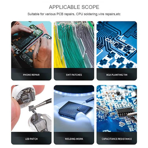 120m Circuit Board BGA Soldering Conductor Wire, Non Insulation Type 0.01mm, Non Insulation Type 0.02mm, Non Insulation Type 0.008mm