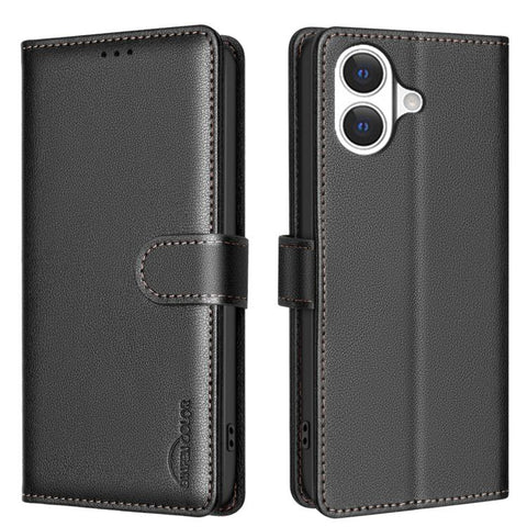 Litchi Texture RFID Anti-theft Leather Phone Case, For iPhone 18 Pro/17 Pro, For iPhone 18 Pro Max/17 Pro Max, For iPhone 17, For iPhone 17 Air