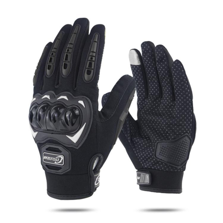 SOMAN CG666 Motorcycle Riding Anti-slip Full Finger Gloves, M, L, XL, XXL
