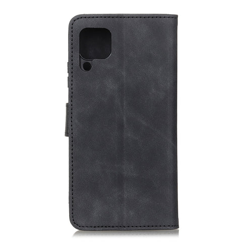 KHAZNEH Retro Texture PU + TPU Horizontal Flip Leather Case with Holder & Card Slots & Wallet, For Samsung Galaxy A42 5G