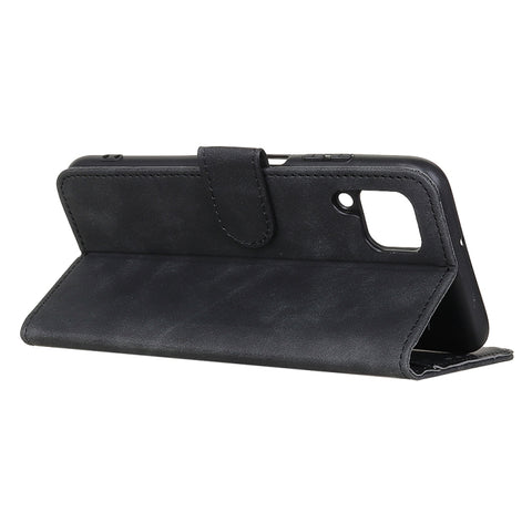 KHAZNEH Retro Texture PU + TPU Horizontal Flip Leather Case with Holder & Card Slots & Wallet, For Samsung Galaxy A42 5G