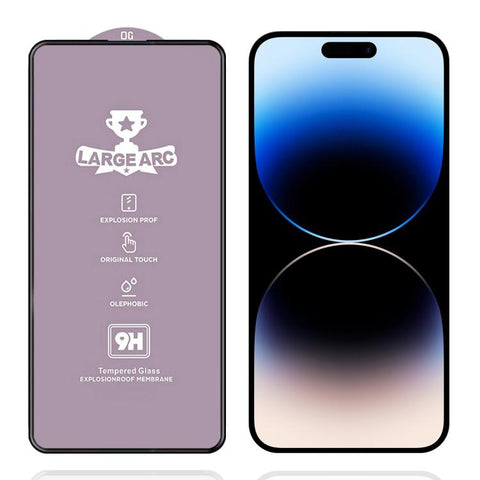 9H 0.4mm High Aluminum Large Arc Tempered Glass Film, For iPhone 18 Pro / 17 Pro, For iPhone 18 Pro Max / 17 Pro Max, For iPhone 17, For iPhone Air, For iPhone 16 Pro Max, For iPhone 16 Pro, For iPhone 16 Plus / 15 Plus, For iPhone 16 / 15             ...