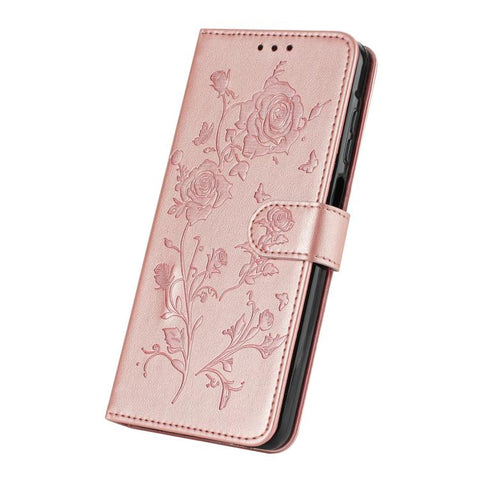 Rose Flower Embossing Pattern Leather Phone Case, For Samsung Galaxy A57 5G, For Samsung Galaxy A37 5G, For Samsung Galaxy A17, For Samsung Galaxy A07, For Samsung Galaxy A07 5G