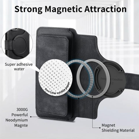 CaseNeo MagSafe RFID Anti-theft Zipper Wallet Retro Leather Phone Case, For iPhone 16, For iPhone 15 Pro Max, For iPhone 15 Pro, For iPhone 15 Plus, For iPhone 15, For iPhone 14