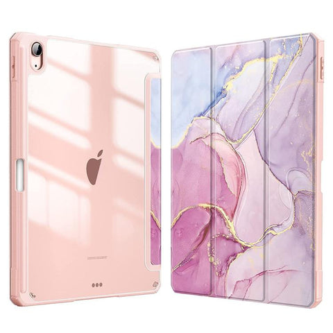Marble Pattern Crystal Acrylic Smart Tablet Leather Case with Pen Slot, For iPad Air 13 2026 / 2025 / 2024, For iPad Air 11 2026 / 2025 / 2024, For iPad Pro 13 2025 / 2024, For iPad Pro 11 2025 / 2024, For iPad 2025 / 2022, For iPad mini 6 / mini 2024 ...