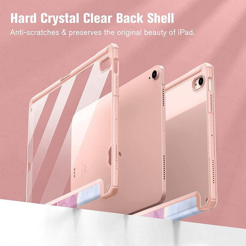 Marble Pattern Crystal Acrylic Smart Tablet Leather Case with Pen Slot, For iPad mini 5 / 4, For iPad Air 2019 / Pro 10.5 2019, For iPad 9.7 2017 / 2018 / Air 2 / Air