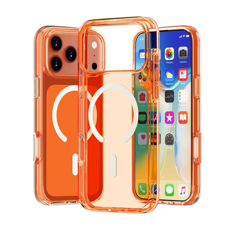 Terminator Style Glitter Powder MagSafe Magnetic Phone Case, For iPhone 18 Pro / 17 Pro, For iPhone 18 Pro Max / 17 Pro Max, For iPhone 17, For iPhone Air