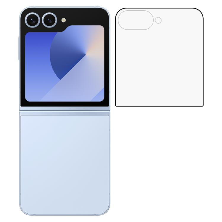 Back Screen HD Full Cover Screen Protector, For Samsung Galaxy Z Flip7 5G