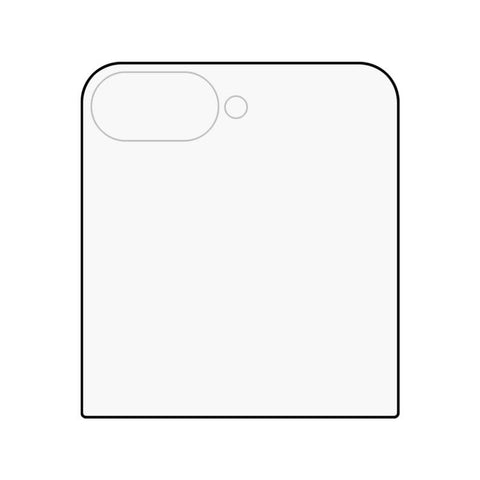Back Screen HD Full Cover Screen Protector, For Samsung Galaxy Z Flip7 5G