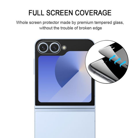 Back Screen HD Full Cover Screen Protector, For Samsung Galaxy Z Flip7 5G