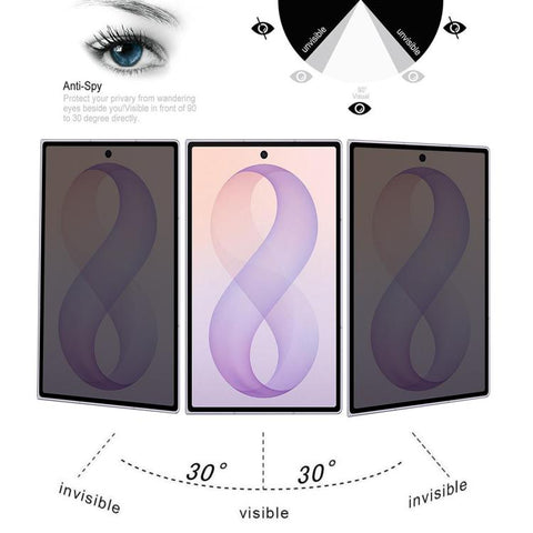 Silk Full Cover 360-degree Privacy Tempered Glass Film, For Galaxy Z Fold8 5G, For Galaxy Z Fold8 Ultra 5G, For Samsung Galaxy Z Fold7 5G
