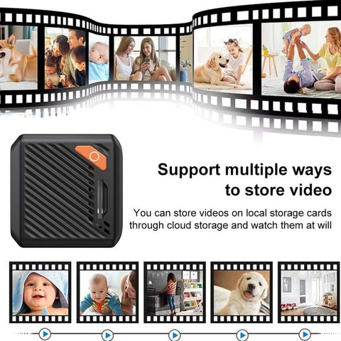 W02 HD Magnetic WiFi Smart Mini Camera Supports Motion Detection Infrared Night, W02