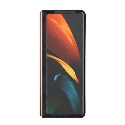 Cross Texture PU Shockproof Protective Case, For Samsung Galaxy Z Fold2 5G