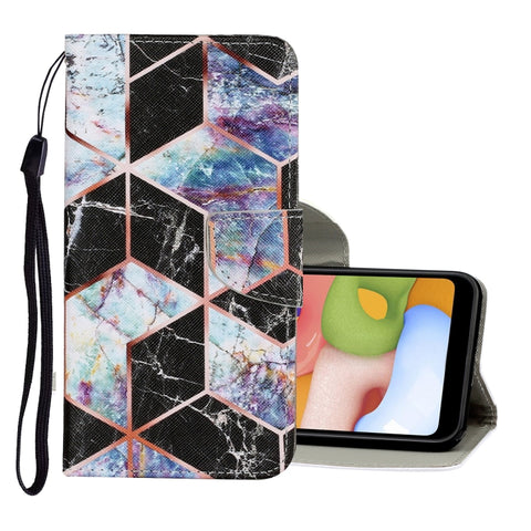 Coloured Drawing Pattern Horizontal Flip PU Leather Case with Holder & Card Slots & Wallet & Lanyard, For Samsung Galaxy A10s, For Samsung Galaxy A20 / A30, For Samsung Galaxy A20e