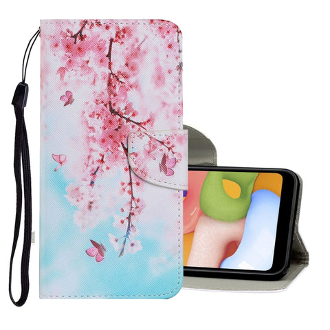 Coloured Drawing Pattern Horizontal Flip PU Leather Case with Holder & Card Slots & Wallet & Lanyard, For Samsung Galaxy A10s, For Samsung Galaxy A20 / A30, For Samsung Galaxy A20e