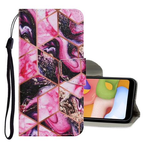 Coloured Drawing Pattern Horizontal Flip PU Leather Case with Holder & Card Slots & Wallet & Lanyard, For Samsung Galaxy A10s, For Samsung Galaxy A20 / A30, For Samsung Galaxy A20e