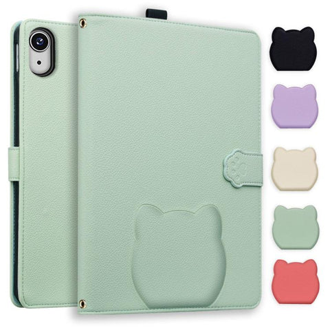 Cat Skin-feel Litchi Leather Smart Tablet Case, For iPad mini 8 2026, For iPad Air 13 2026 / 2025 / 2024, For iPad Air 11 2026 / 2025 / 2024, For iPad Pro 13 2025 / 2024, For iPad Pro 11 2025 / 2024, For iPad 2025 / 2022, For iPad mini 2024 / mini 6   ...