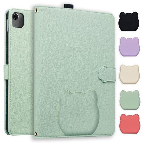 Cat Skin-feel Litchi Leather Smart Tablet Case, For iPad mini 8 2026, For iPad Air 13 2026 / 2025 / 2024, For iPad Air 11 2026 / 2025 / 2024, For iPad Pro 13 2025 / 2024, For iPad Pro 11 2025 / 2024, For iPad 2025 / 2022, For iPad mini 2024 / mini 6   ...