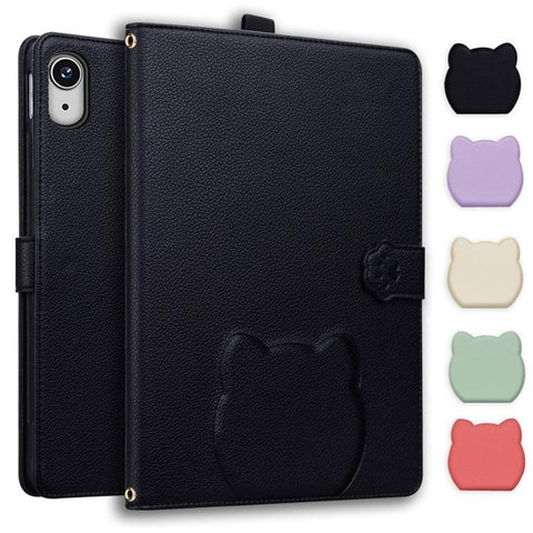 Cat Skin-feel Litchi Leather Smart Tablet Case, For iPad mini 8 2026, For iPad Air 13 2026 / 2025 / 2024, For iPad Air 11 2026 / 2025 / 2024, For iPad Pro 13 2025 / 2024, For iPad Pro 11 2025 / 2024, For iPad 2025 / 2022, For iPad mini 2024 / mini 6   ...