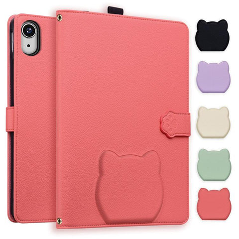 Cat Skin-feel Litchi Leather Smart Tablet Case, For iPad mini 8 2026, For iPad Air 13 2026 / 2025 / 2024, For iPad Air 11 2026 / 2025 / 2024, For iPad Pro 13 2025 / 2024, For iPad Pro 11 2025 / 2024, For iPad 2025 / 2022, For iPad mini 2024 / mini 6   ...