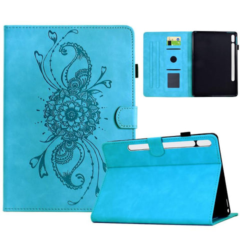 Mandala Embossed Smart Leather Tablet Case, For Galaxy Tab S12+, For Samsung Galaxy Tab S11, For Samsung Galaxy Tab S10 FE+