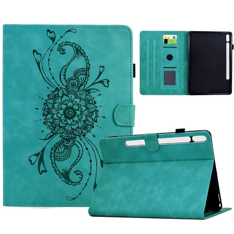 Mandala Embossed Smart Leather Tablet Case, For Galaxy Tab S12+, For Samsung Galaxy Tab S11, For Samsung Galaxy Tab S10 FE+