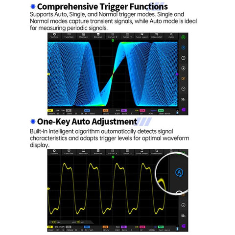FNIRSI DPOS350P 4 in 1 7 inch IPS HD Touch Screen 350M Tablet Oscilloscope, DPOS350P(US Plug), DPOS350P(EU Plug)