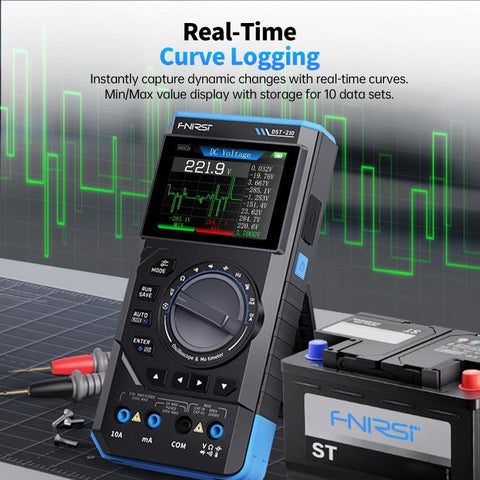 FNIRSI DST210 3 in 1 Digital Multimeter Oscilloscope, DST210