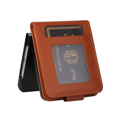 3-Card Slots Multifunctional Leather Phone Case, For Galaxy Z Flip8 5G, For Galaxy Z Fold7 5G, For Galaxy Z Flip7 5G