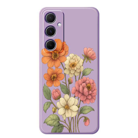 D Series Minimalist TPU Creative Painted Phone Case, For Samsung Galaxy A24 5G / 4G