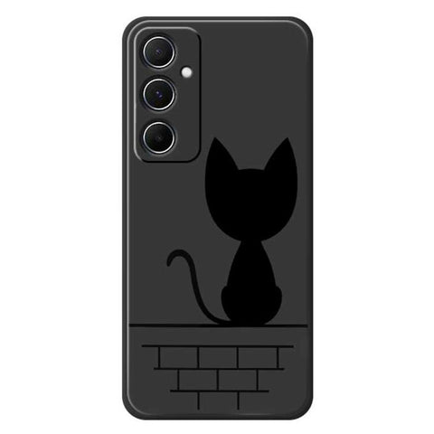 D Series Minimalist TPU Creative Painted Phone Case, For Samsung Galaxy A34 5G