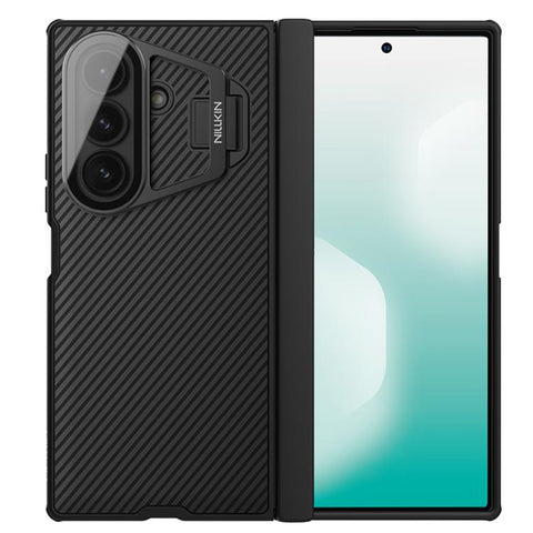 NILLKIN CamShield Prop Texture Transparent Mirror Cover MagSafe Magnetic PC Phone Case, For Galaxy Z Fold8 Ultra 5G, For Samsung Galaxy Z Fold7 5G