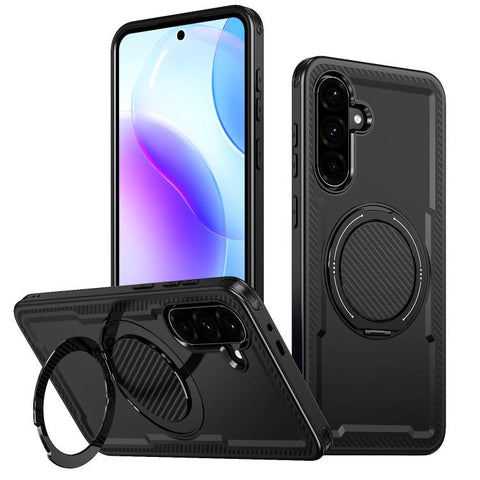 kalebol Metal 360 Degree Rotation Holder MagSafe Phone Case, For Galaxy A36 5G, For Galaxy A16 5G