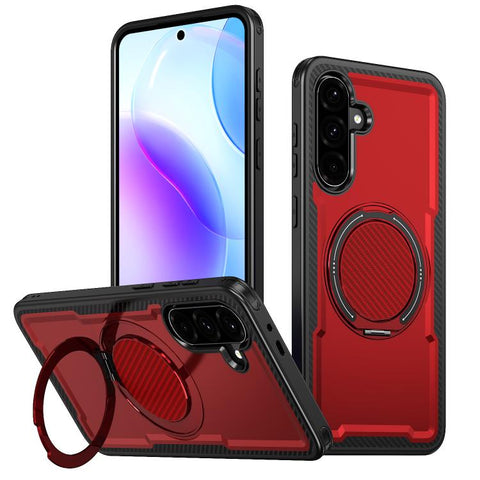 kalebol Metal 360 Degree Rotation Holder MagSafe Phone Case, For Galaxy A36 5G, For Galaxy A16 5G