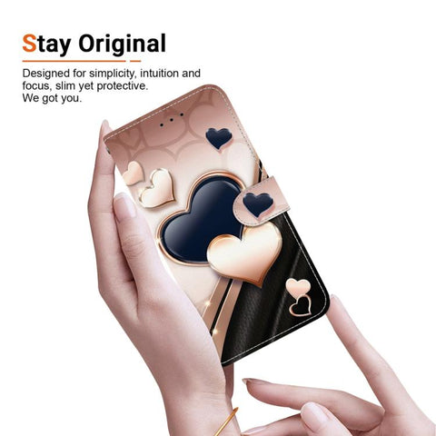 Crystal Texture Colored Drawing Leather Phone Case, For Samsung Galaxy S21 Ultra 5G