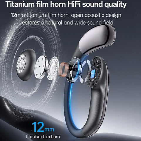 Yesido YSP28 ENC Noise Reduction Ear-hook Open OWS Bluetooth Earphone, YSP28