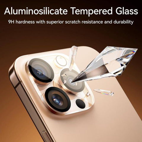 JOYROOM Diamond Mirror Series Lens Protection Film Gem Edition, For iPhone 18, For iPhone 18 Pro, For iPhone 18 Pro Max, For iPhone 17 Pro Max, For iPhone 17 Pro, For iPhone 17, For iPhone 17 Air