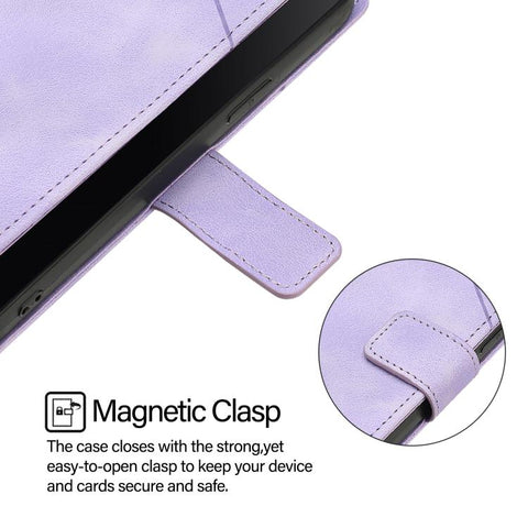 Skin-feel Embossed Leather Phone Case, For Samsung Galaxy XCover7 Pro