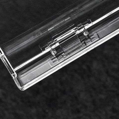 Transparent PC Dual Axis Shockproof Phone Case, For Galaxy Z Fold8 Ultra 5G, For Samsung Galaxy Z Fold7 5G, For Samsung Galaxy Z Fold6
