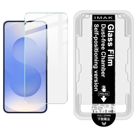 imak Dust-free Chamber Locator H Series Tempered Glass Film, For Samsung Galaxy S26+ 5G, For Samsung Galaxy S26 Ultra 5G, For Samsung Galaxy S26 5G, For Samsung Galaxy S25 Edge 5G, For Samsung Galaxy S25 5G, For Samsung Galaxy S25+ 5G                  ...