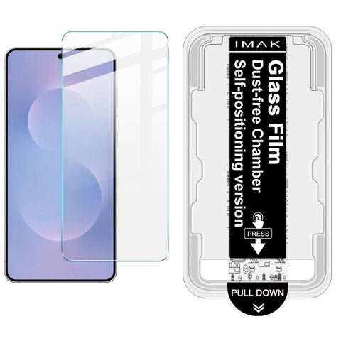 imak Dust-free Chamber Locator H Series Tempered Glass Film, For Samsung Galaxy S26+ 5G, For Samsung Galaxy S26 Ultra 5G, For Samsung Galaxy S26 5G, For Samsung Galaxy S25 Edge 5G, For Samsung Galaxy S25 5G, For Samsung Galaxy S25+ 5G                  ...