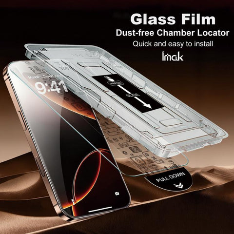 imak Dust-free Chamber Locator H Series Tempered Glass Film, For Samsung Galaxy S26+ 5G, For Samsung Galaxy S26 Ultra 5G, For Samsung Galaxy S26 5G, For Samsung Galaxy S25 Edge 5G, For Samsung Galaxy S25 5G, For Samsung Galaxy S25+ 5G                  ...