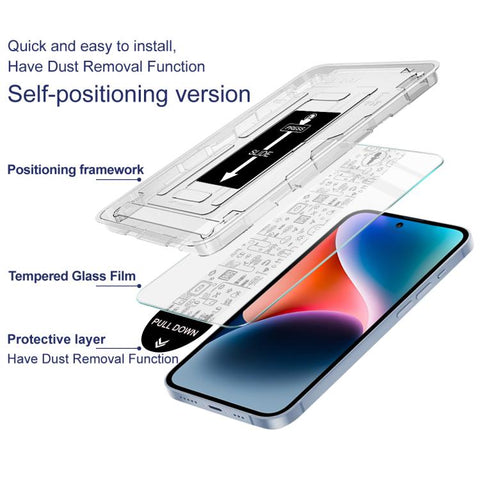 imak Dust-free Chamber Locator H Series Tempered Glass Film, For Samsung Galaxy S26+ 5G, For Samsung Galaxy S26 Ultra 5G, For Samsung Galaxy S26 5G, For Samsung Galaxy S25 Edge 5G, For Samsung Galaxy S25 5G, For Samsung Galaxy S25+ 5G                  ...