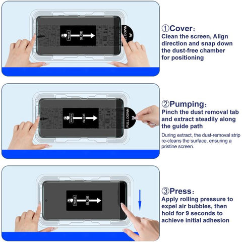imak Dust-free Chamber Locator H Series Tempered Glass Film, For Samsung Galaxy S26+ 5G, For Samsung Galaxy S26 Ultra 5G, For Samsung Galaxy S26 5G, For Samsung Galaxy S25 Edge 5G, For Samsung Galaxy S25 5G, For Samsung Galaxy S25+ 5G                  ...